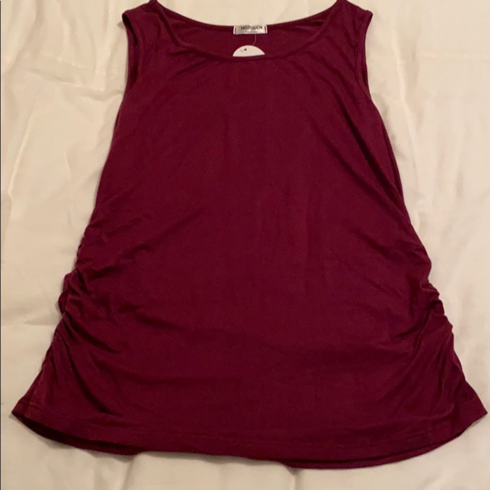 Women's Maternity Shirt Basic Tank Top